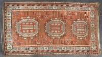 Lot 1827 - A Hand Knotted Caucasian rug