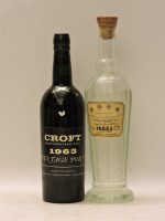 Lot 351 - Assorted to include one bottle each: Croft