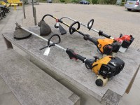 Lot 3109 - 3 petrol strimmers: A Homelite ST-155