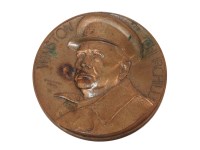Lot 129 - A Liberation of France 1945 copper medal