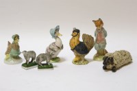Lot 1120 - Three Beswick Beatrix Potter figures