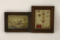 Lot 1531 - A small Victorian sampler