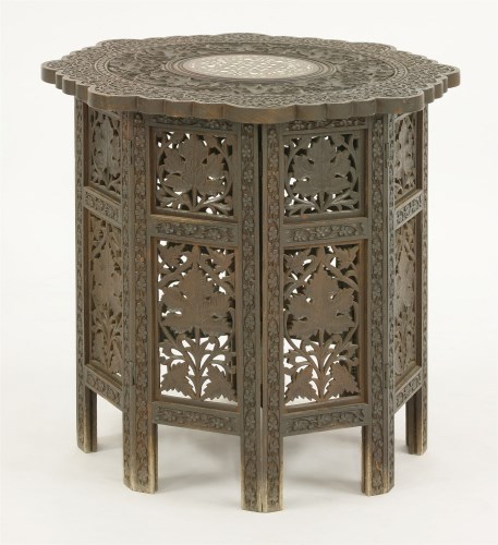 Lot 6 - An Indian low table
