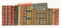 Lot 247 - 21 Leather bound volumes