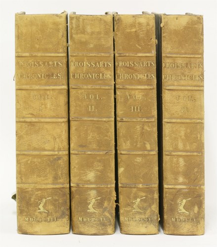 Lot 308 - FROISSART (Sir John): chronicles of England