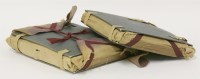 Lot 185 - Two 19th century folders containing over 120 mounted Title-pages; plates; bookplates; etc