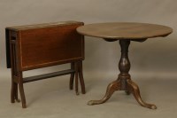 Lot 2067 - A George lll oak tripod table