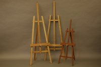 Lot 2233 - Three artists easels