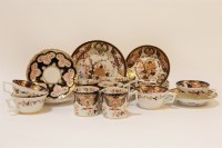 Lot 1524 - A collection of 19th century Crown Derby tea ware