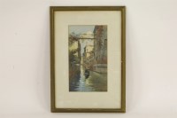 Lot 1640 - 19th Century continental School
VENETIAN CANAL SCENE
Indistinctly signed l.r.