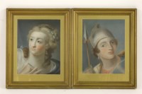 Lot 1663 - 19th century Continental School
FEMALE PORTRAITS
A pair