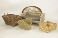 Lot 1593 - Wicker baskets