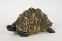 Lot 1134 - A Tortoise jewellery box