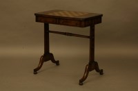 Lot 2040 - A Georgian style games table