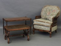 Lot 1767 - A Bergere easy chair