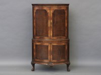 Lot 1803 - Walnut cocktail cabinet