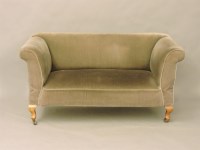 Lot 469 - An Edwardian two seat Chesterfield settee