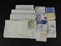 Lot 241 - A quantity of table linen