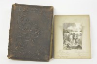 Lot 112 - A Victorian Carte de Visite portrait album
