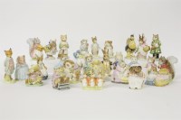 Lot 349 - A collection of 28 Beswick Beatrix Potter figurines
