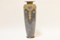 Lot 215 - A large Royal Doulton stoneware vase