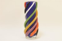 Lot 214 - A contemporary glass vase