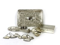 Lot 91 - A miscellaneous group of mixed silver