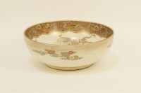 Lot 168 - A late 19th century Satsuma bowl