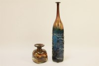 Lot 207 - A Mdina tall bottle vase