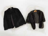 Lot 399 - A dark brown coney fur jacket