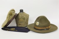 Lot 348 - An American Vietnam period (?) military hat