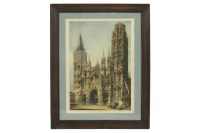 Lot 412 - William Mark (1863-1937)
ROUEN CATHEDRAL 
THE CLOTH HALL