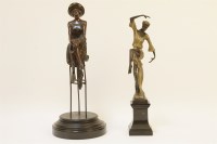 Lot 203 - A French bronze