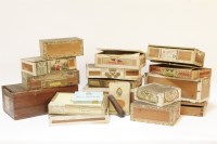 Lot 264 - A collection of boxed cigars
Provenance:  Standen Hall