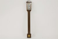 Lot 372A - A George III style barometer