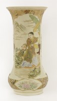 Lot 249 - A Kyoto 'Satsuma' vase