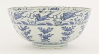 Lot 19 - A Chinese blue and white bowl