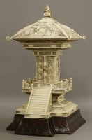 Lot 265 - An exceptional ivory shrine