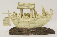 Lot 271 - A Japanese ivory takarabune