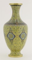 Lot 355 - A cloisonné vase