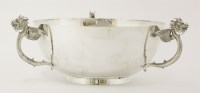 Lot 153 - A large Chinese silver bowl