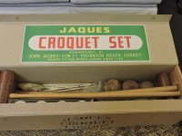 Lot 3160 - A Jaques croquet set