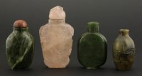 Lot 425 - Four snuff bottles