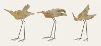Lot 469 - Three bird sculptures