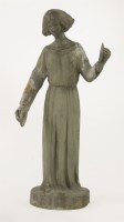 Lot 611 - A lead garden statue