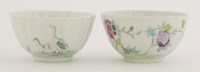 Lot 344 - Two famille rose tea bowls