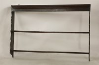 Lot 2210 - An 18th century oak plate rack