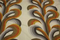 Lot 311 - Two printed curtains