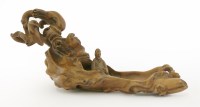 Lot 204 - A boxwood carving