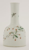 Lot 61 - A bell-shaped vase